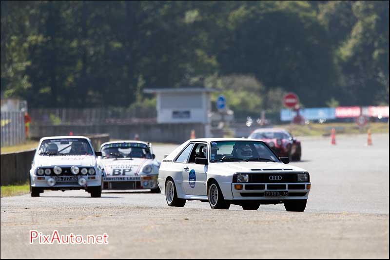 Les-Grandes-Heures-Automobiles, Audi Sport Quattro Grp B, Visa chrono