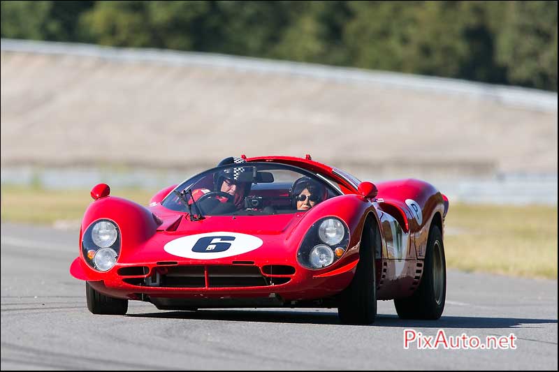 Les-Grandes-Heures-Automobiles, Coste C1 Ferrari 330 P4 Epingle Nord