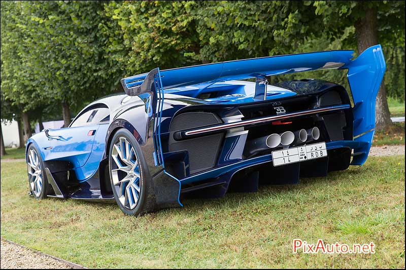 Chantilly-Arts-&-Elegance, Bugatti Vision Gran Turismo immatriculee