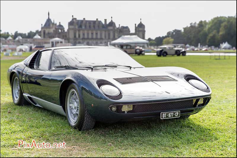 Chantilly-Arts-&-Elegance, Lamborghini P400 Miura 1968