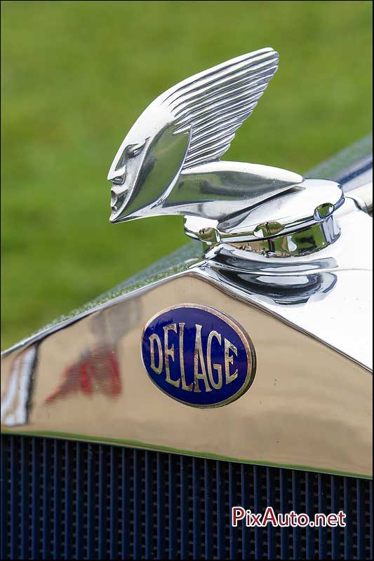 Chantilly-Arts-&-Elegance, Mascotte Voiture Delage