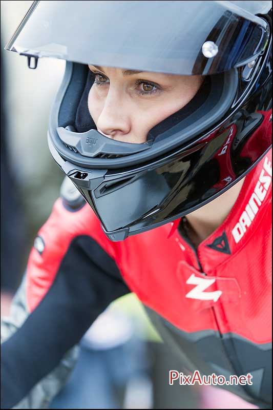 Chantilly-Arts-&-Elegance, Pilote feminin Moto MV-Agusta Zagato