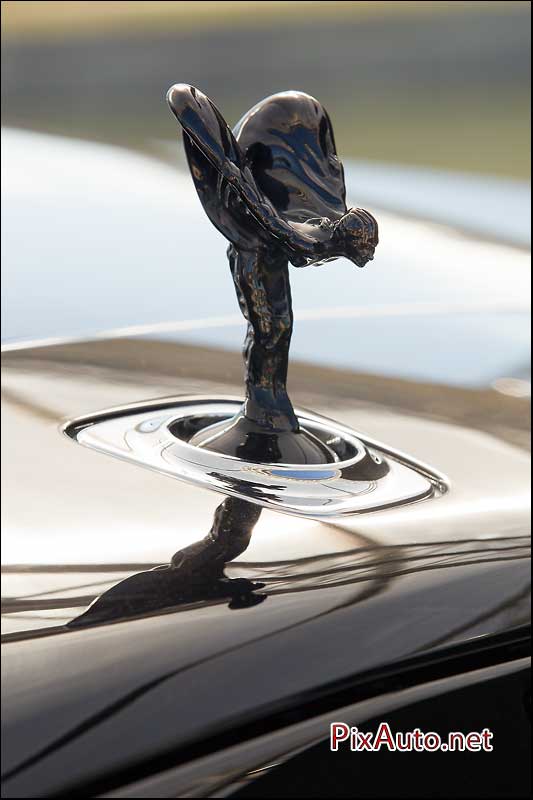 Chantilly-Arts-&-Elegance, Spirit Of Ecstasy Chrome Noir