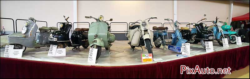 Bourse PetarArdentes Ezanville, exposition scooter