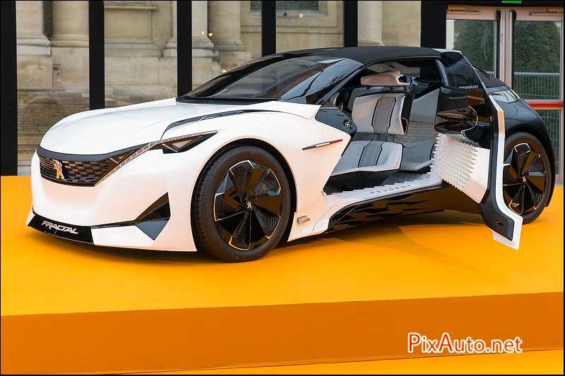 Exposition Concept Cars, Peugeot Fractal Profil