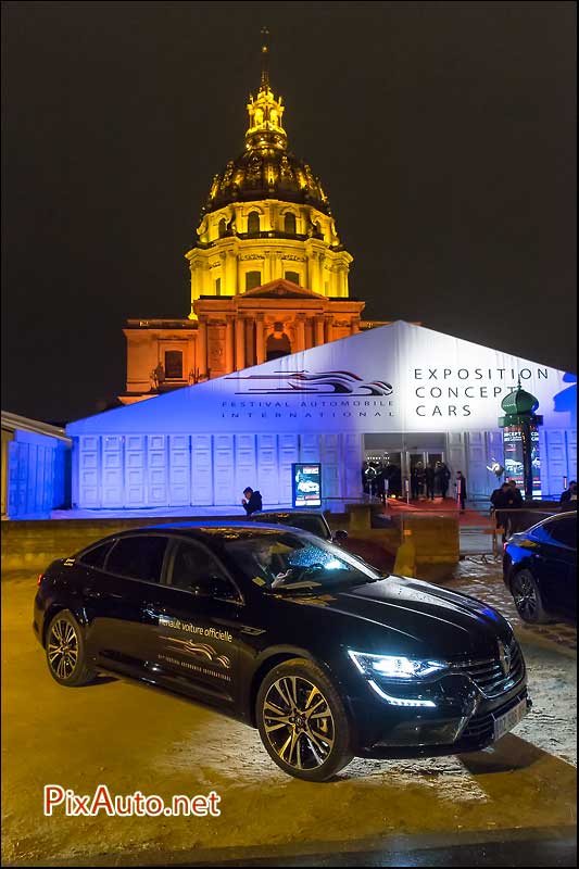 Palmares Festival-Automobile-International, Renault Talisman aux Invalides