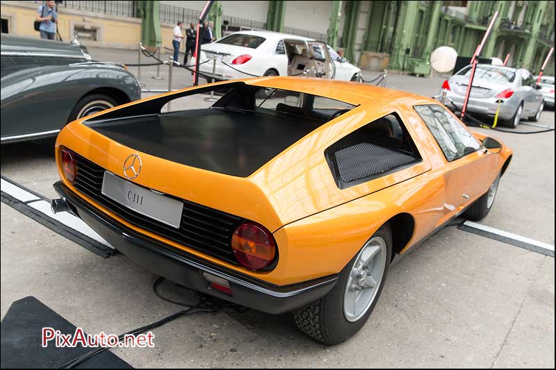 Les-Belles-Etoiles, Mercedes C111-II arriere