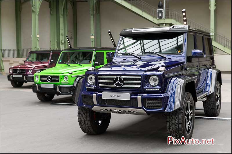 Les-Belles-Etoiles, Mercedes G500 4x4²