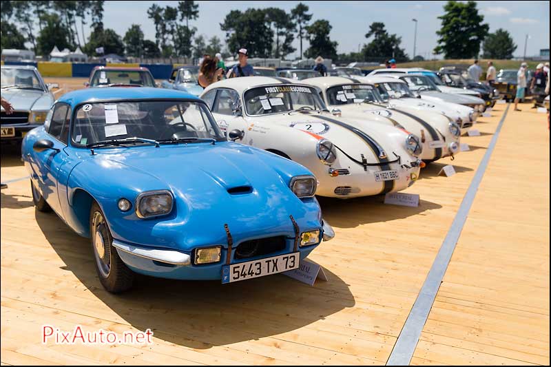 Le-Mans-Classic 2016, CD Panhard et Porsche 356