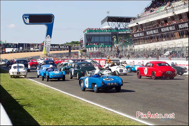 Le-Mans-Classic 2016, Depart Type Le Mans Plateau 2