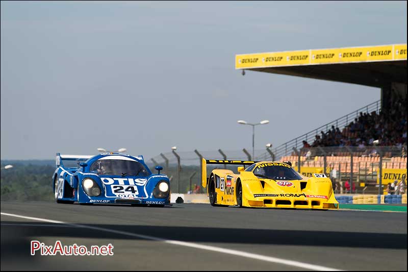 Le-Mans-Classic 2016, Rondeau M382 et Nissan RC93