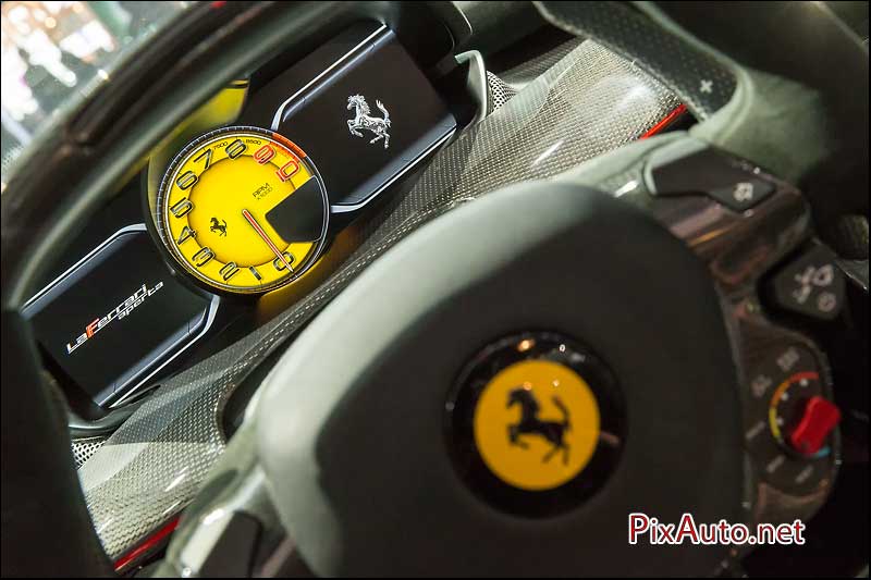 MondialdelAutomobile-Paris, Laferrari Aperta Compteur