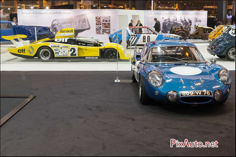 Salon Retromobile, Alpine M65 et A442B