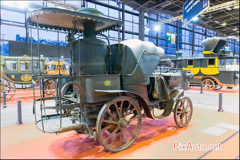 Salon Retromobile, Automobile a vapeur La Mancelle