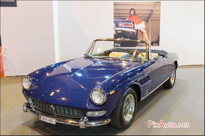 Salon Retromobile, Ferrari 275 GTS Raquel Welch