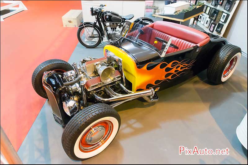 Salon Retromobile, Hot Rod Flaming