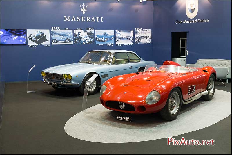 Salon Retromobile, Maserati 300S et Mexico
