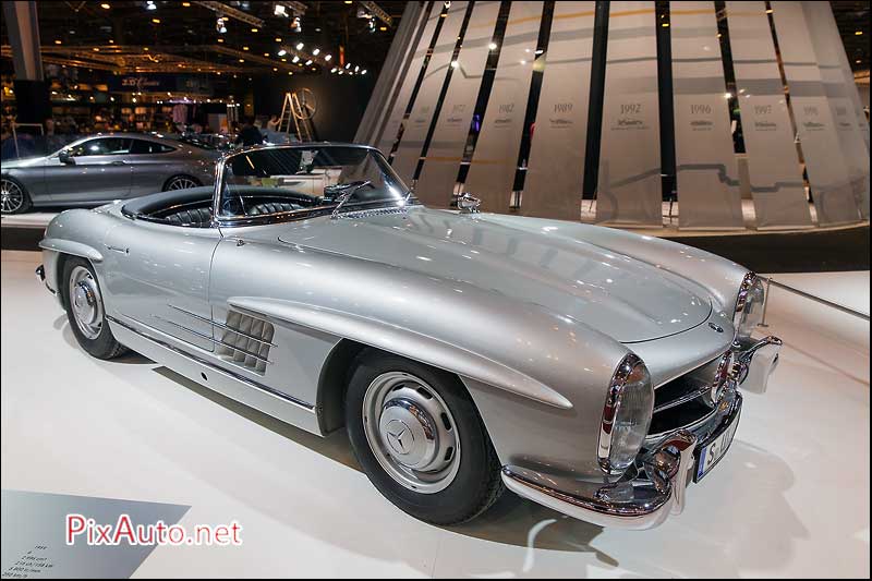 Salon Retromobile, Mercedes 300SL Roadster