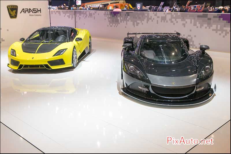 Salon-auto-geneve, Arash AF8 et AF10