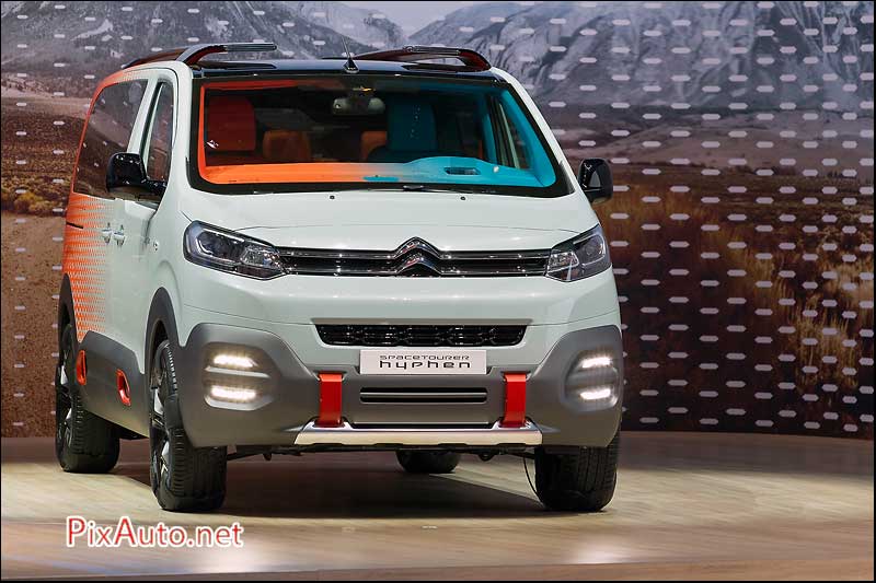 Salon-auto-geneve, Concept Citroen Spacetourer Hyphen