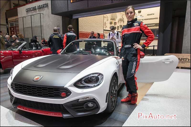 Salon-auto-geneve, Fiat 124 Spider Abarth