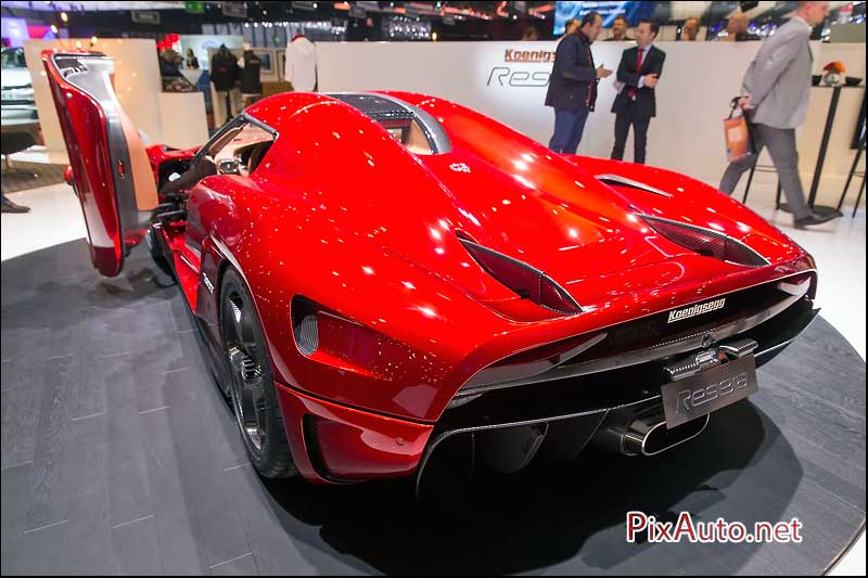 Geneva International Motor Show, Koenigsegg Regera Rear