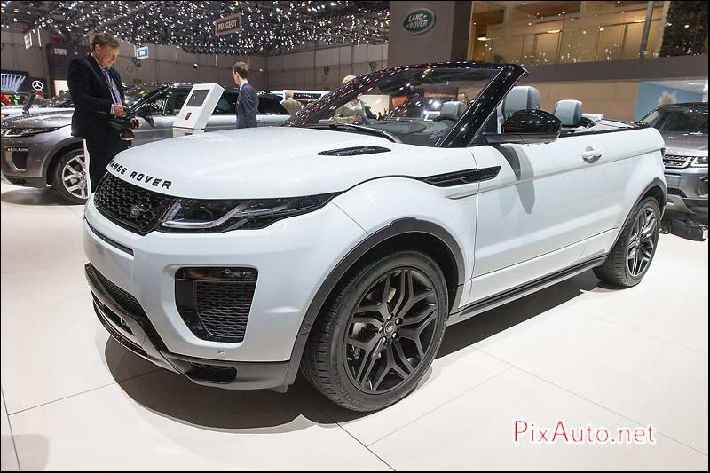 Salon-auto-geneve, Land Rover Evoque Convertible