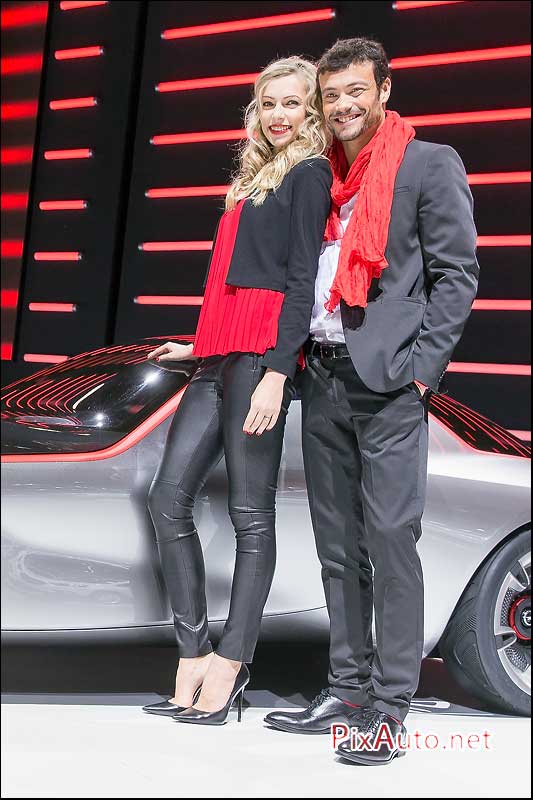 Geneva International Motor Show, Mannequins Opel GT