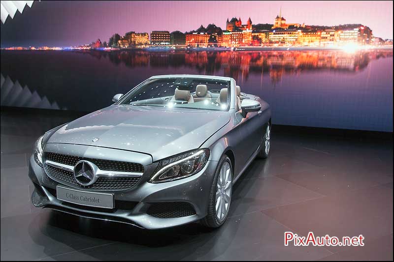 Salon-auto-geneve, Mercedes-Benz Class C Cabriolet