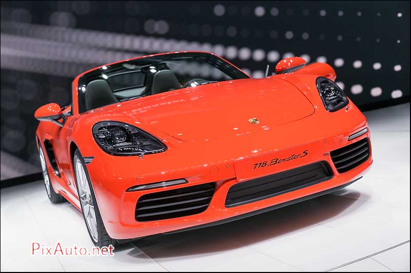 Salon-auto-geneve, Porsche 718 Boxster S