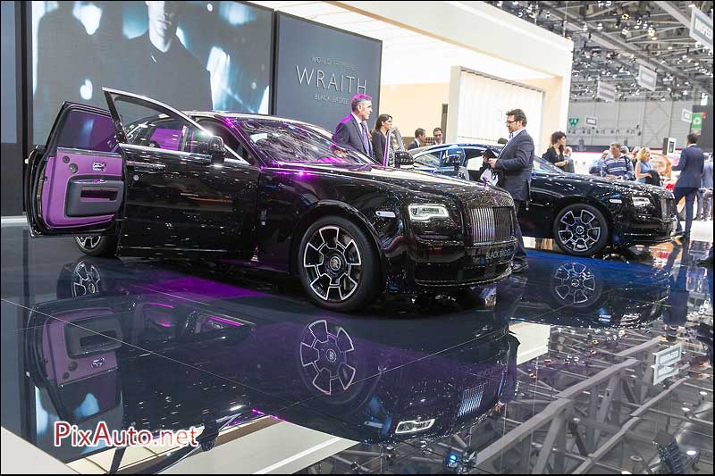 Salon-auto-geneve, Rolls Royce Ghost Black Badge