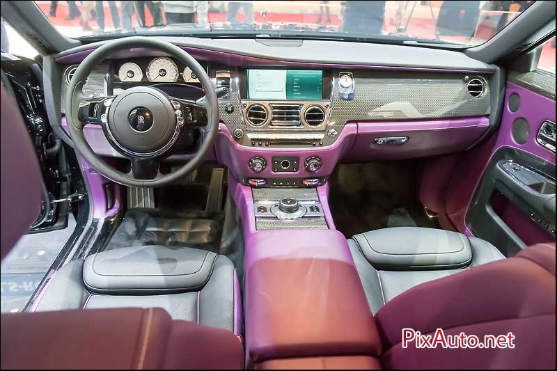 Salon-auto-geneve, Rolls Royce Ghost Tableau de bord