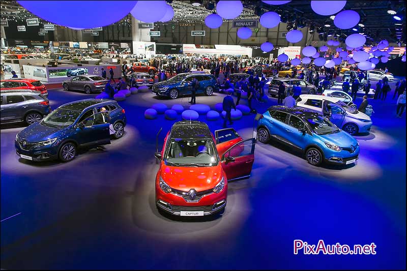 Salon-auto-geneve, Stand Renault