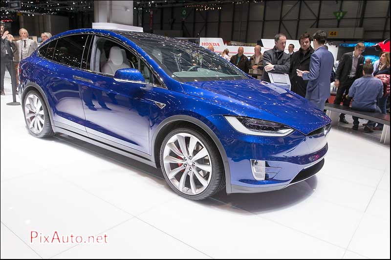 Salon-auto-geneve, Suv Tesla Model X