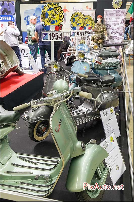 Salon-Moto-Legende, Expo Vespa Club De France