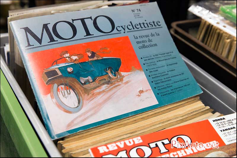 Salon-Moto-Legende, Moto Cyclettiste N74