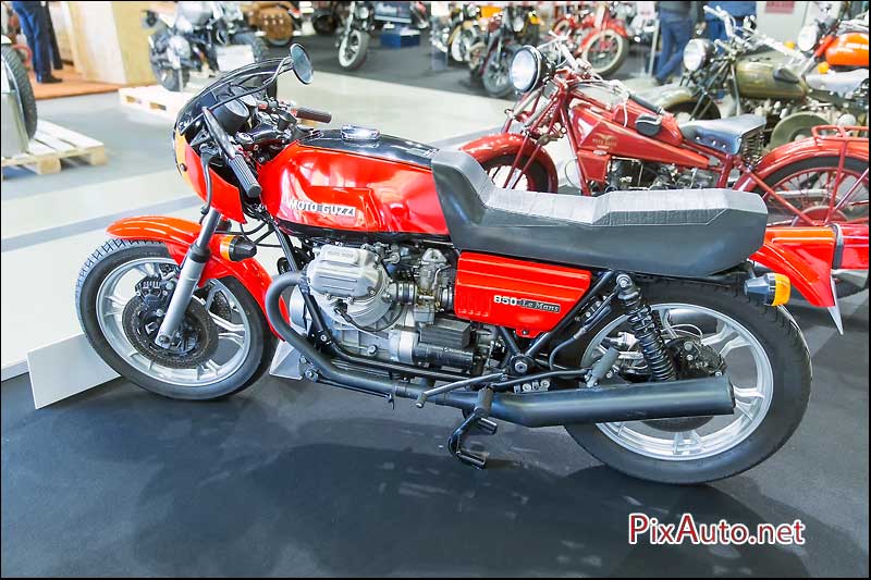 Salon-Moto-Legende, Moto-Guzzi 850 Le Mans 1976