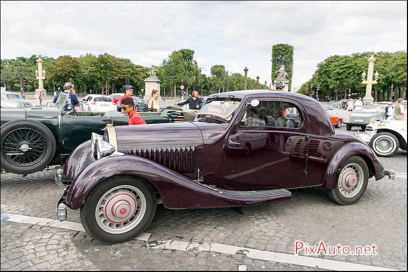 Traversee-de-Paris-Estivale, Bugatti T49 Coupe Labourdette