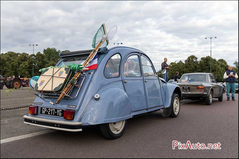 Traversee-de-Paris-Estivale, Citroen 2cv