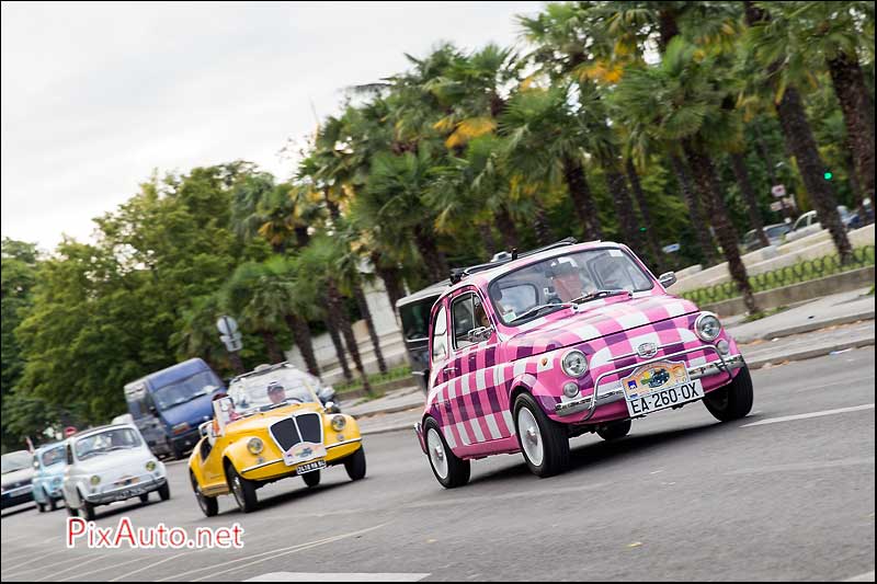 Traversee-de-Paris-Estivale, Fiat 500