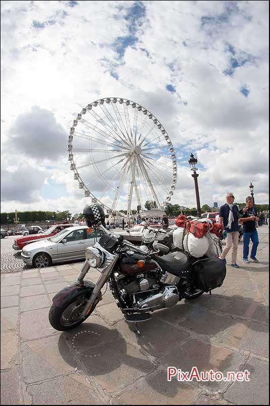 Traversee-de-Paris-Estivale, Harley Davidson Place Concorde