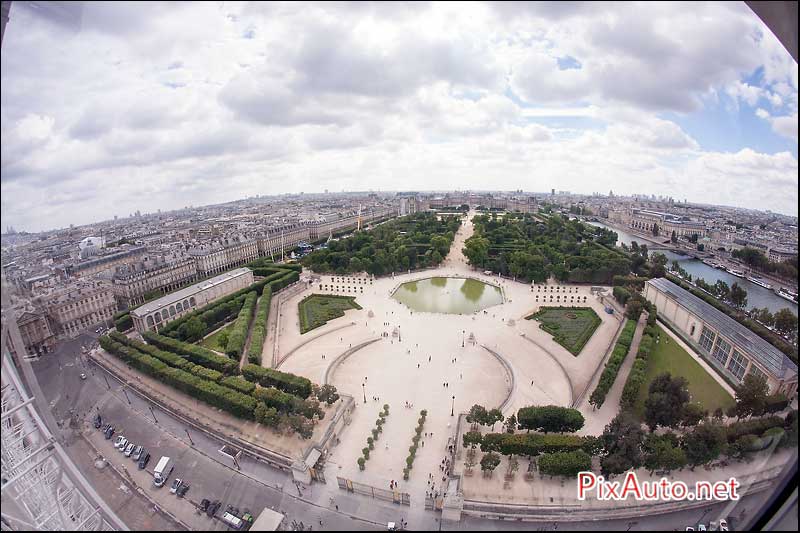 Traversee-de-Paris-Estivale, Jardin des Tuileries