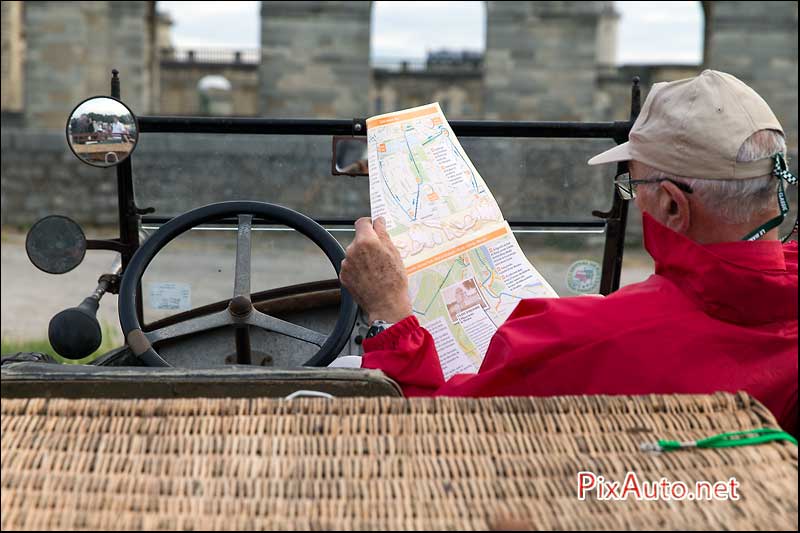 Traversee-de-Paris-Estivale, Lecture Road Book