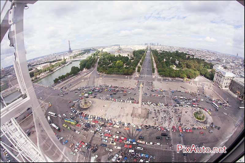 Traversee-de-Paris-Estivale Grande roue Place De La Concorde