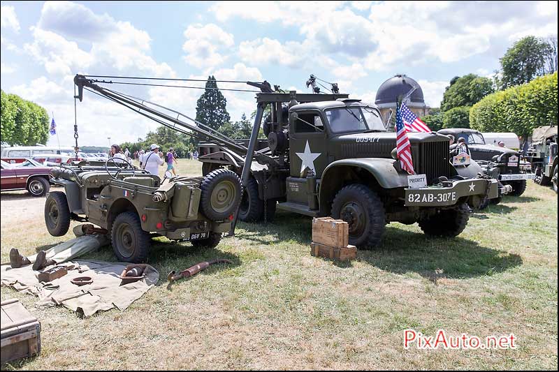 Traversee-de-Paris-Estivale, Véhicules Militaires A Meudon