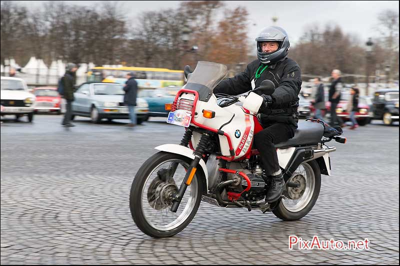 Traversee-de-Paris 2016, BMW GS serie Paris Dakar