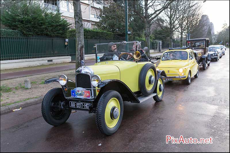 Traversee-de-Paris 2016, Citroen 5HP de 1925