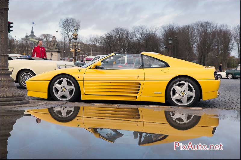 Traversee-de-Paris 2016, Ferrari 348 Spider