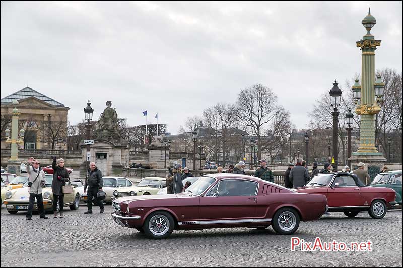 Traversee-de-Paris 2016, Ford Mustang 289ci