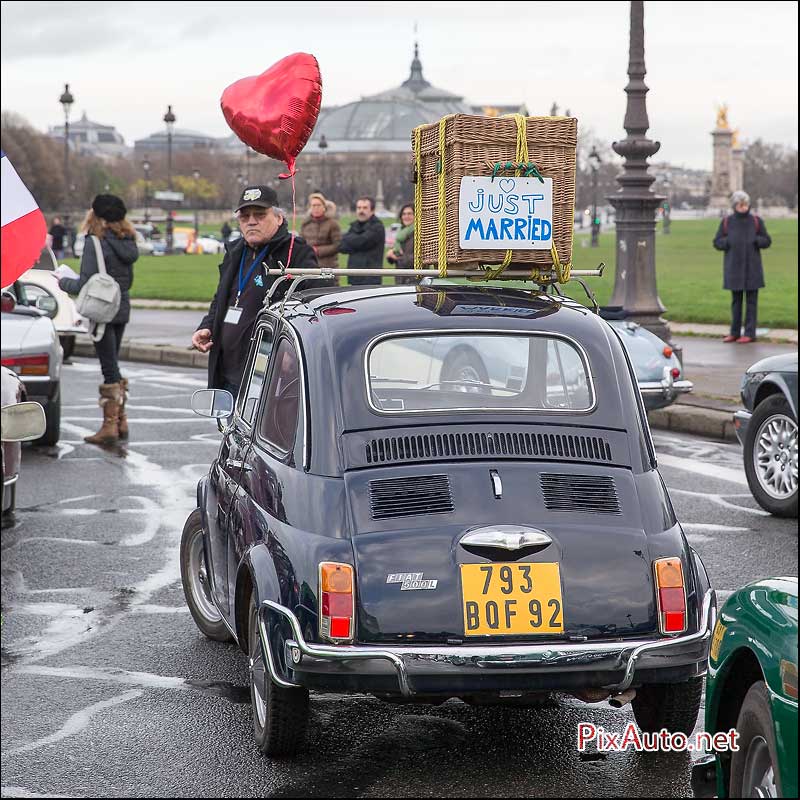 Traversee-de-Paris 2016, Just Married in Paris